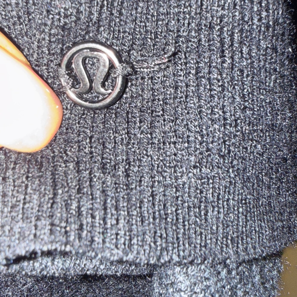 Lululemon Universal Wrap Heathered Black Swan Open Front Cardigan - 6 - Picture 5 of 5